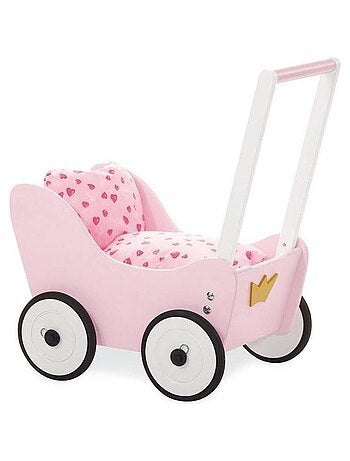 Landau rose pour poupées Lea