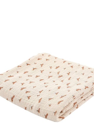 Lange 110x110cm BABBLING BIRDS beige