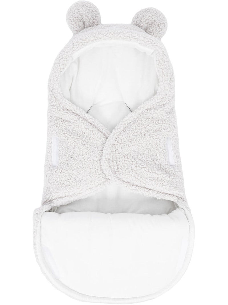 Lange bébé doux en coton OEKO-TEX Blanc - Kiabi
