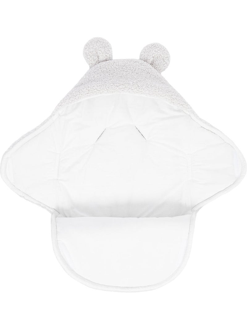 Lange bébé doux en coton OEKO-TEX Blanc - Kiabi