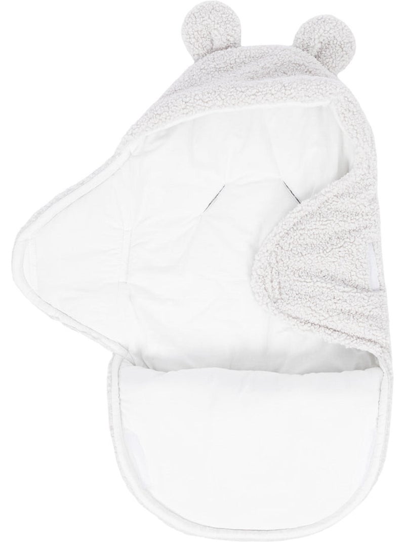 Lange bébé doux en coton OEKO-TEX Blanc - Kiabi