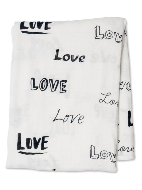 Lange en bambou - Love - Kiabi