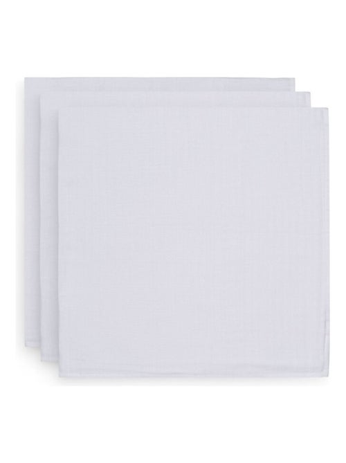 Lange gaze de Coton Small (3 pcs) en coton hydrophile Jollein - Kiabi Lange gaze de Coton Small (3 pcs) en coton hydrophile Jollein - Kiabi