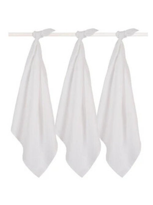 Lange gaze de Coton Small (3 pcs) en coton hydrophile Jollein - Kiabi Lange gaze de Coton Small (3 pcs) en coton hydrophile Jollein - Kiabi