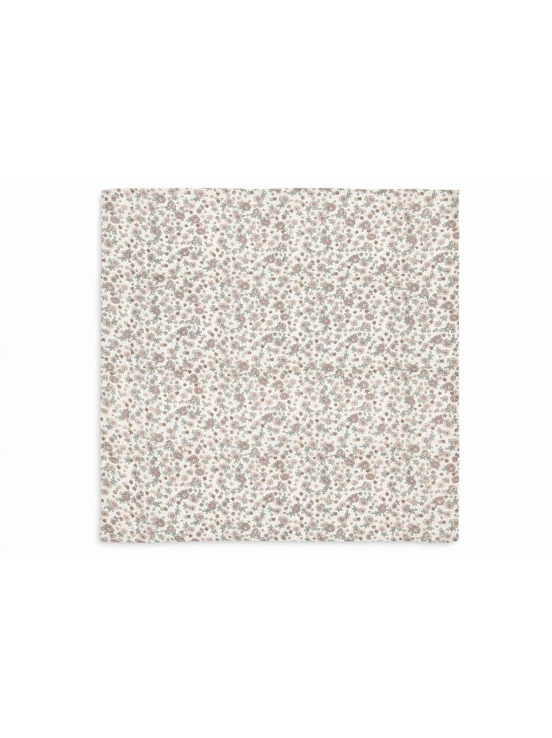 Lange gaze de Coton small Fleurs Retro (3 pcs) en Coton Jollein Multicolore - Kiabi