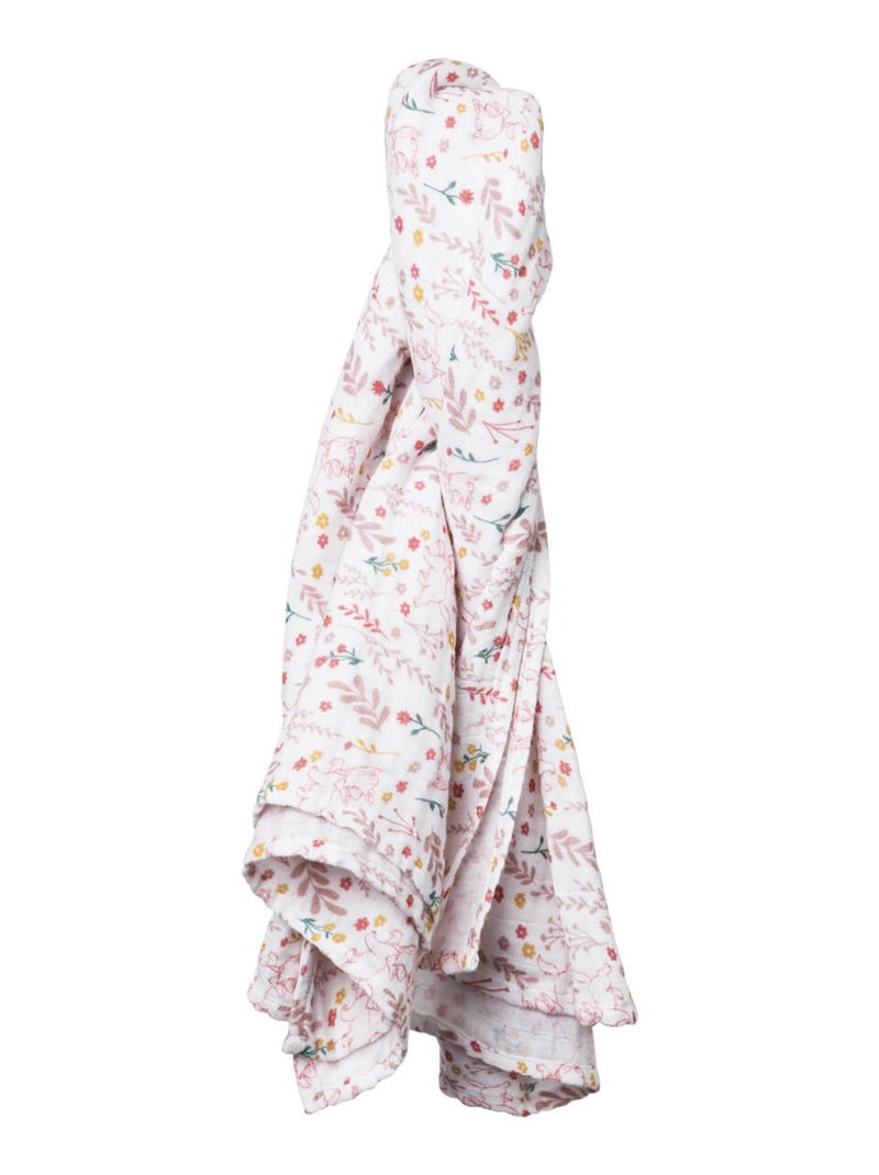 Lange imprimé 110x110cm - Marie Sweet - Babycalin Rose - Kiabi