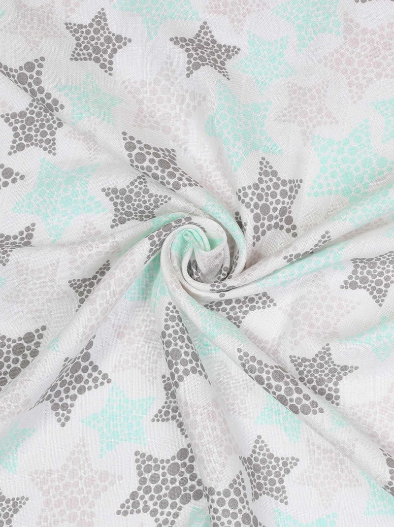 Lange Motif Etoiles Blanc - Kiabi