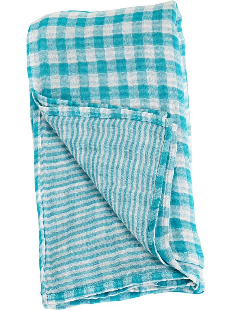 Lange réversible - Turquoise Bleu - Kiabi