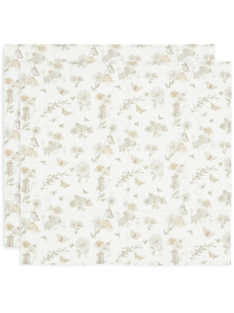 Lange Small Dreamy Mouse (2 pcs) en gaze de coton Jollein Multicolore - Kiabi