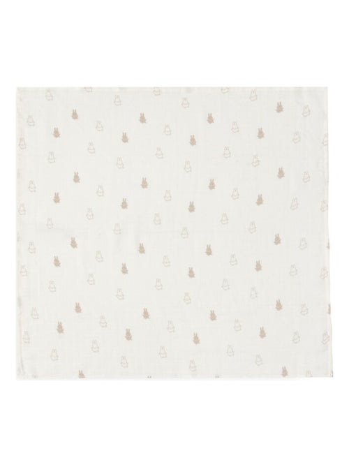 Lange Small Happy Miffy (3 pcs) en gaze de coton Jollein - Kiabi Lange Small Happy Miffy (3 pcs) en gaze de coton Jollein - Kiabi