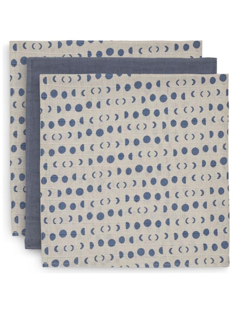 Lange Small Moonlight (3 pcs) en gaze de Coton Bleu - Kiabi