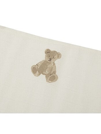 Lange Small Teddy Bear (3pack) en gaze de Coton Jollein