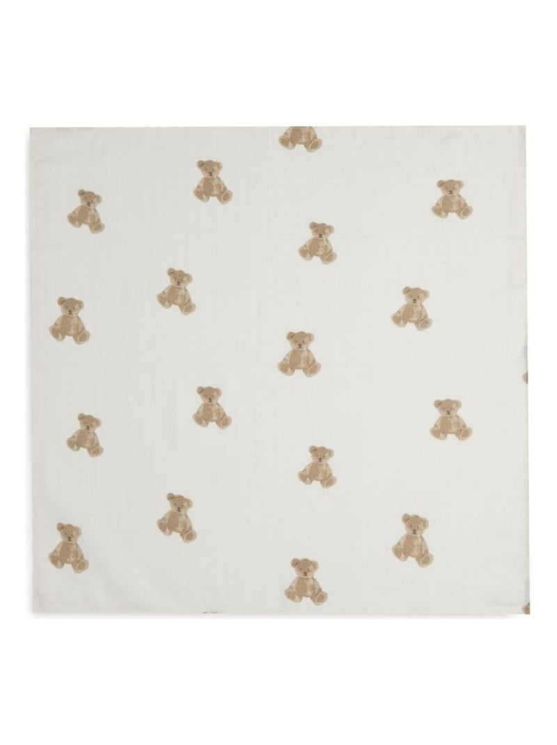 Lange Small Teddy Bear (3pack) en gaze de Coton Jollein Beige - Kiabi