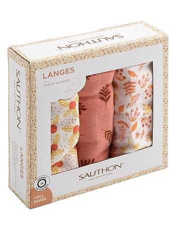 Langes bio en coton -