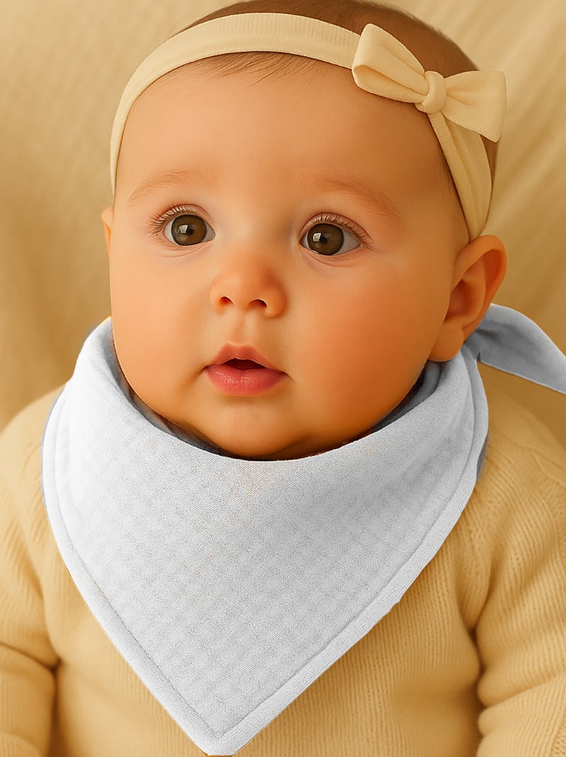 Langes en Coton Bio Blanc - Kiabi