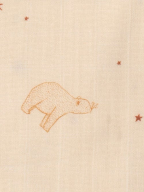 Langes en coton bio boite de 3 - - Kiabi