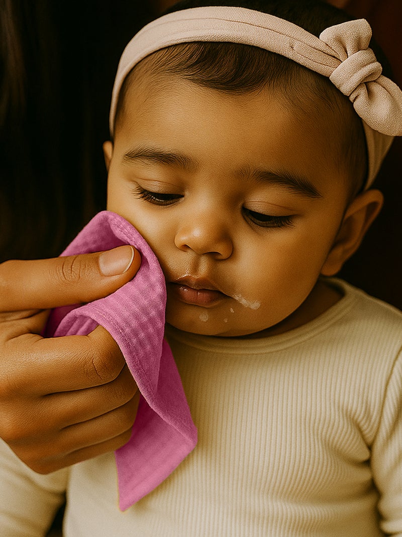 Langes en Coton Bio Rose - Kiabi