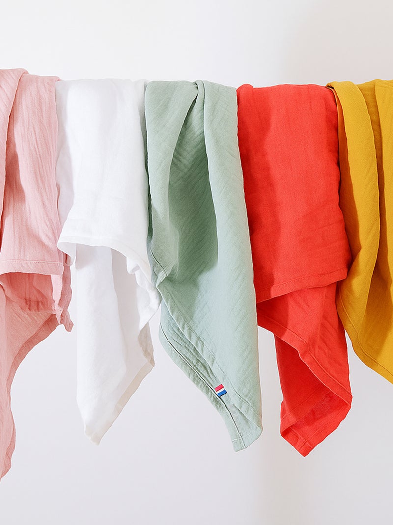 Langes en Coton Bio Rose - Kiabi