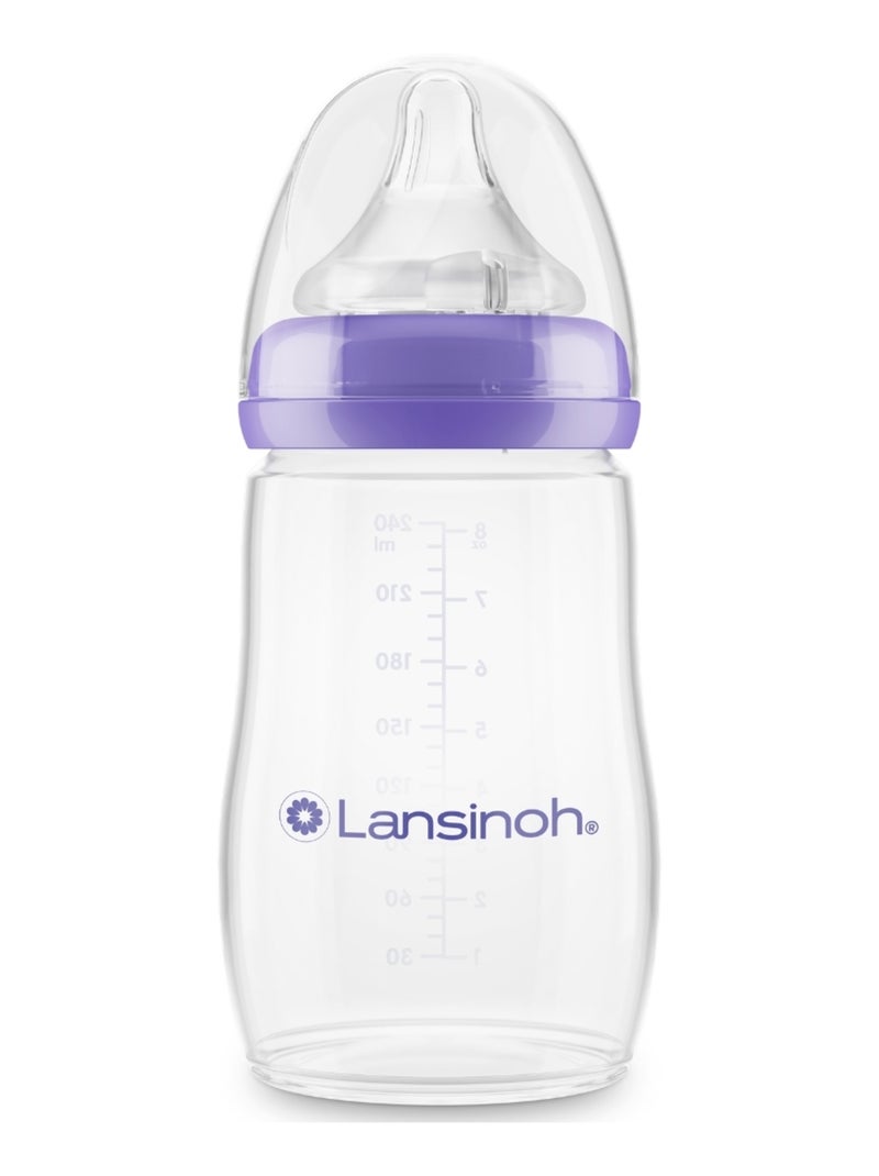 Lansinoh - Coffret de naissance biberons et tétines Natural Wave® Violet - Kiabi