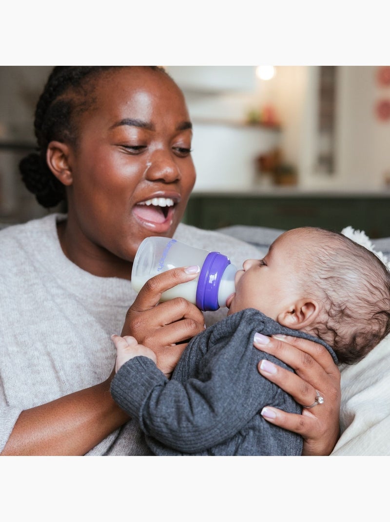 Lansinoh - coffret de naissance biberons et tétines natural wave® Violet - Kiabi