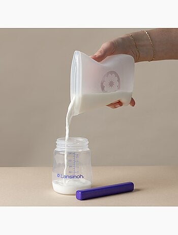 Lansinoh - Lot de 5 sachets de conservation de lait maternel