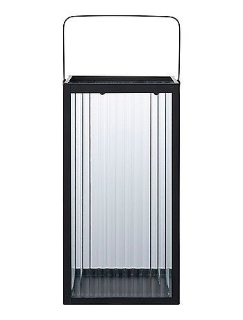 Lanterne Almonte - Lanterne, métal/verre, noire