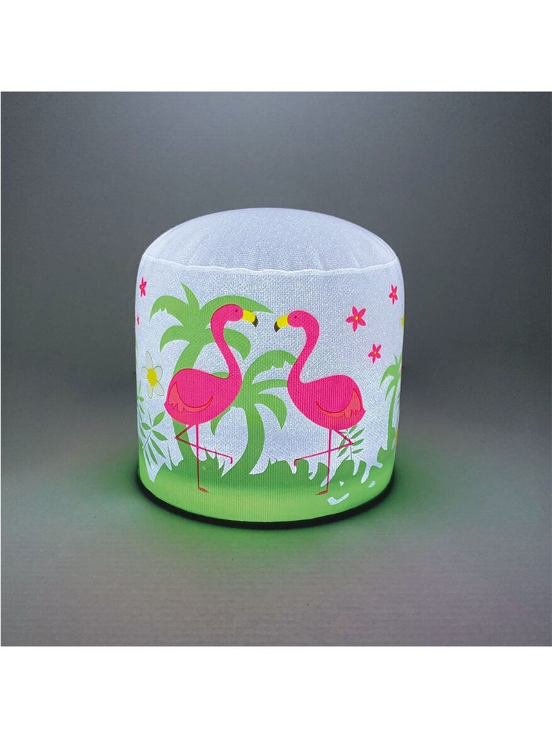 Lanterne gonflable Flamant rose - 15cm Multicolore - Kiabi