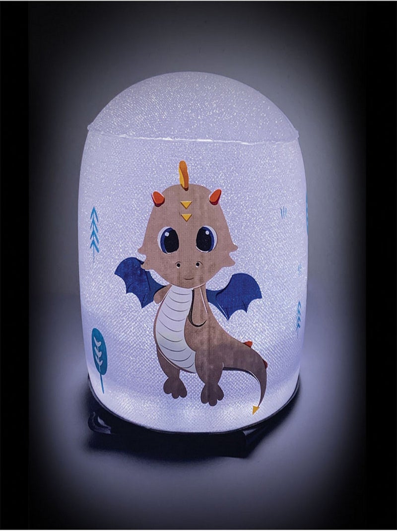 Lanterne gonflable Léon le Dragon - 15cm Multicolore - Kiabi
