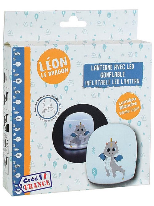 Lanterne gonflable Léon le Dragon - 15cm - Kiabi