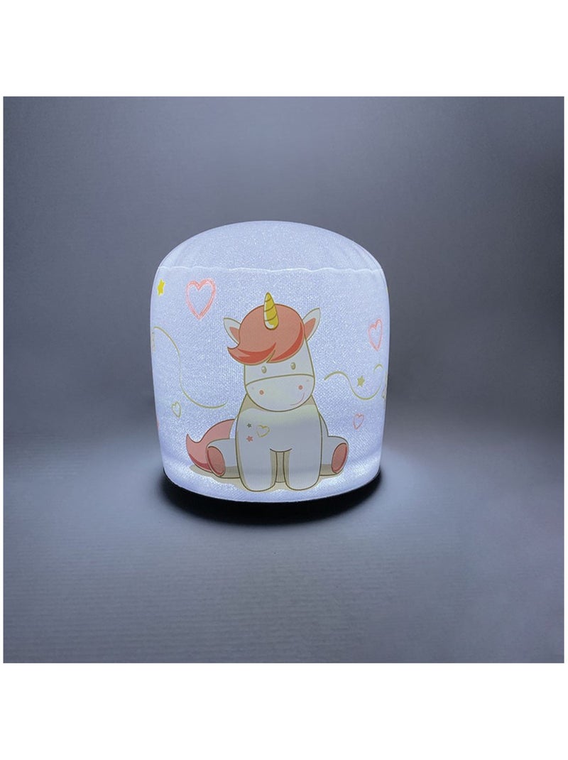 Lanterne gonflable Licorne - 15cm Multicolore - Kiabi
