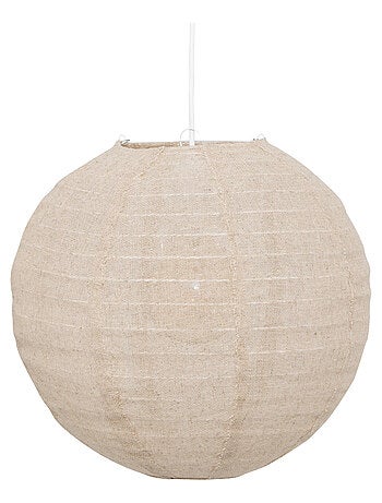 Lanterne japonaise en lin 35 cm