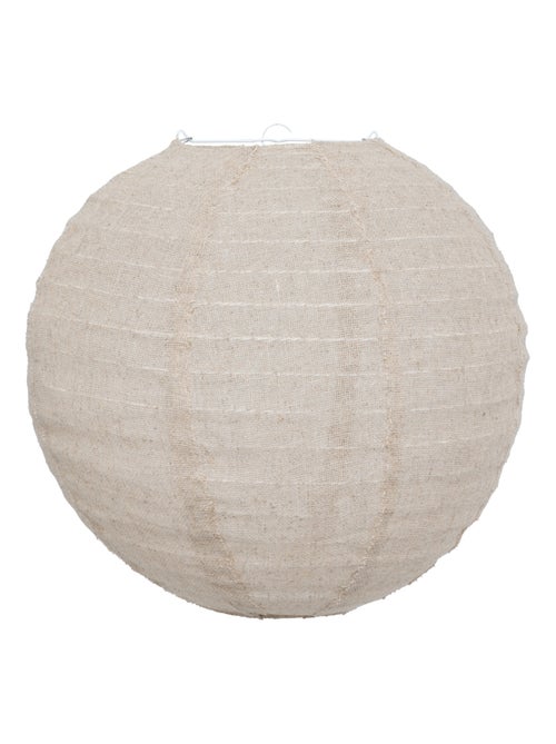 Lanterne japonaise en lin 35 cm - Kiabi Lanterne japonaise en lin 35 cm - Kiabi