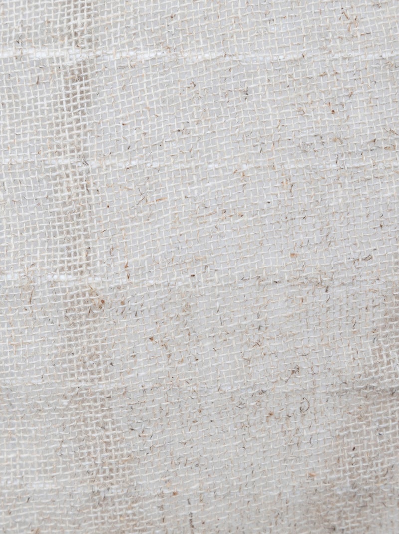 Lanterne japonaise en lin Beige - Kiabi