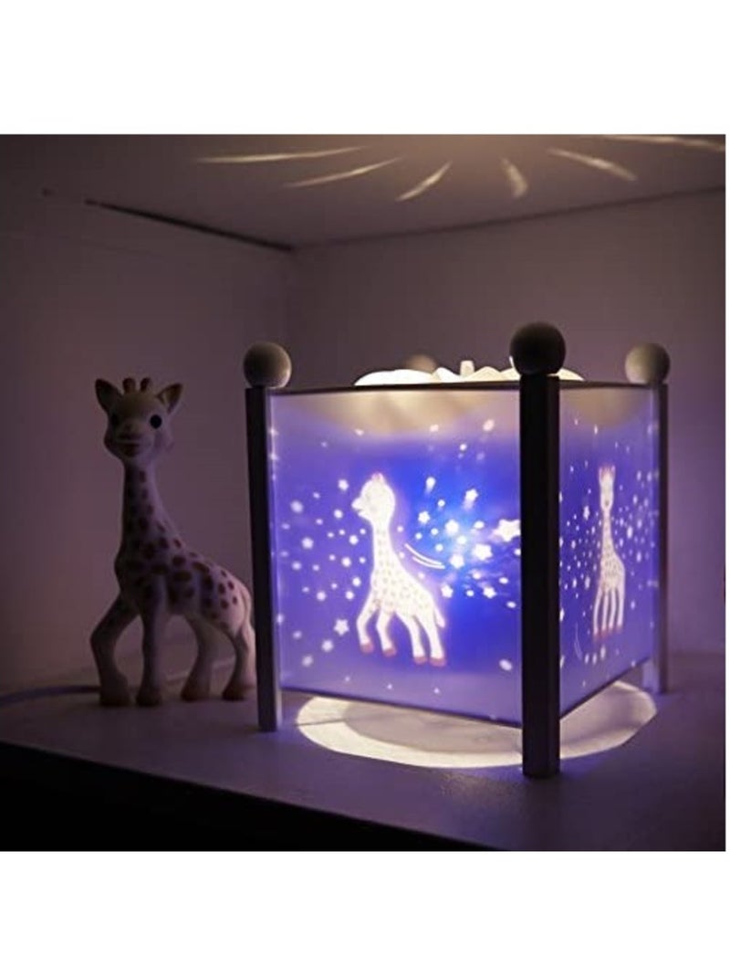 Lanterne magique sophie la girafe naturel Bleu - Kiabi