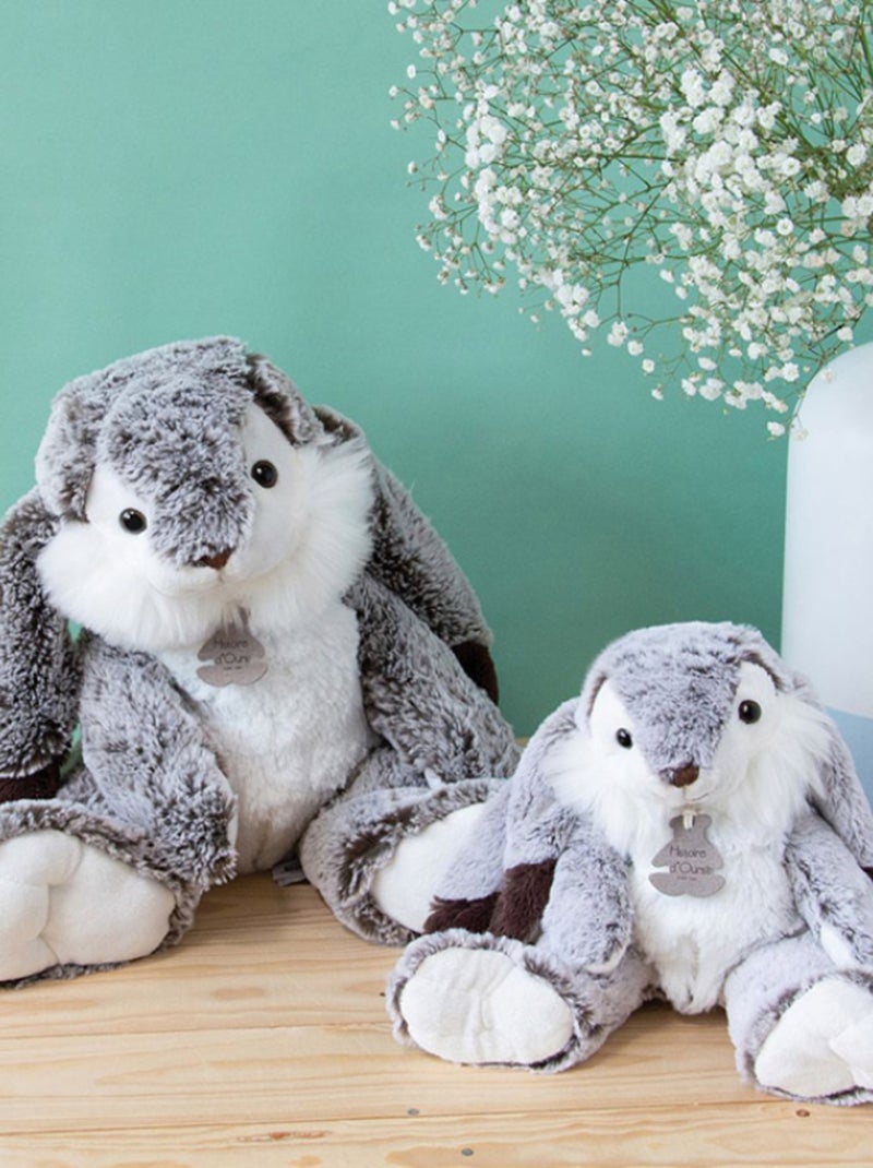 Lapin Marius 40 cm Gris - Kiabi
