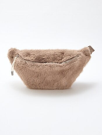 Large banane imitation fourrure