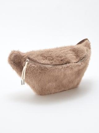 Large banane imitation fourrure