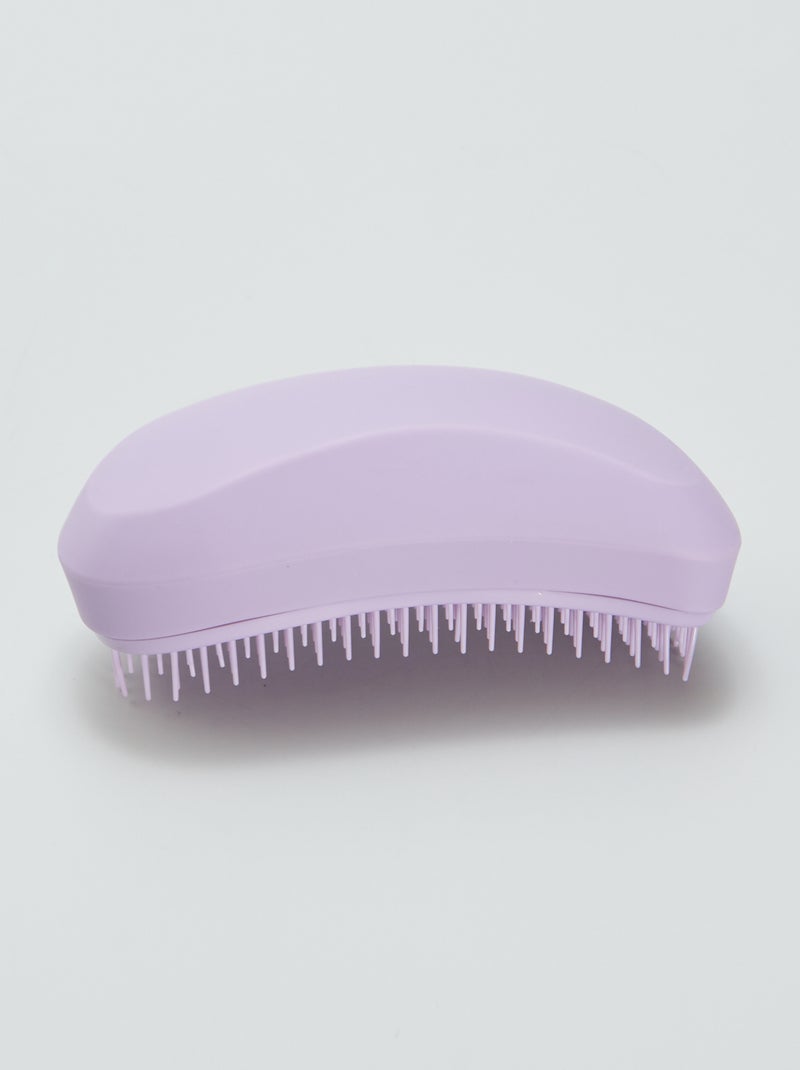 Large brosse à cheveux sans manche Violet - Kiabi