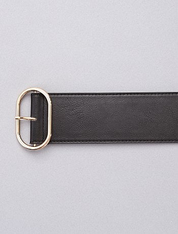 Large ceinture en simili - Kiabi