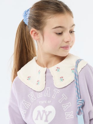 Large chouchou rayé