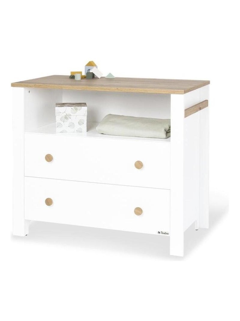 Large commode à langer Lova  Marron - Kiabi