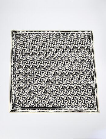 Large foulard carré - 100 x 100 cm