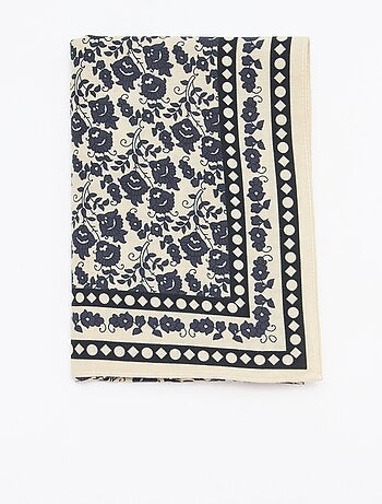 Large foulard carré - 100 x 100 cm