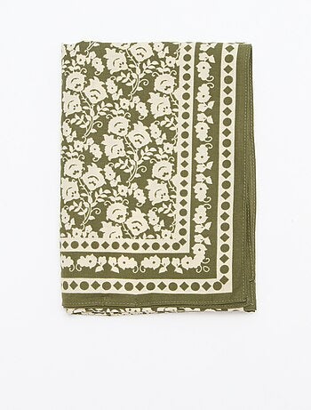 Large foulard carré - 100 x 100 cm