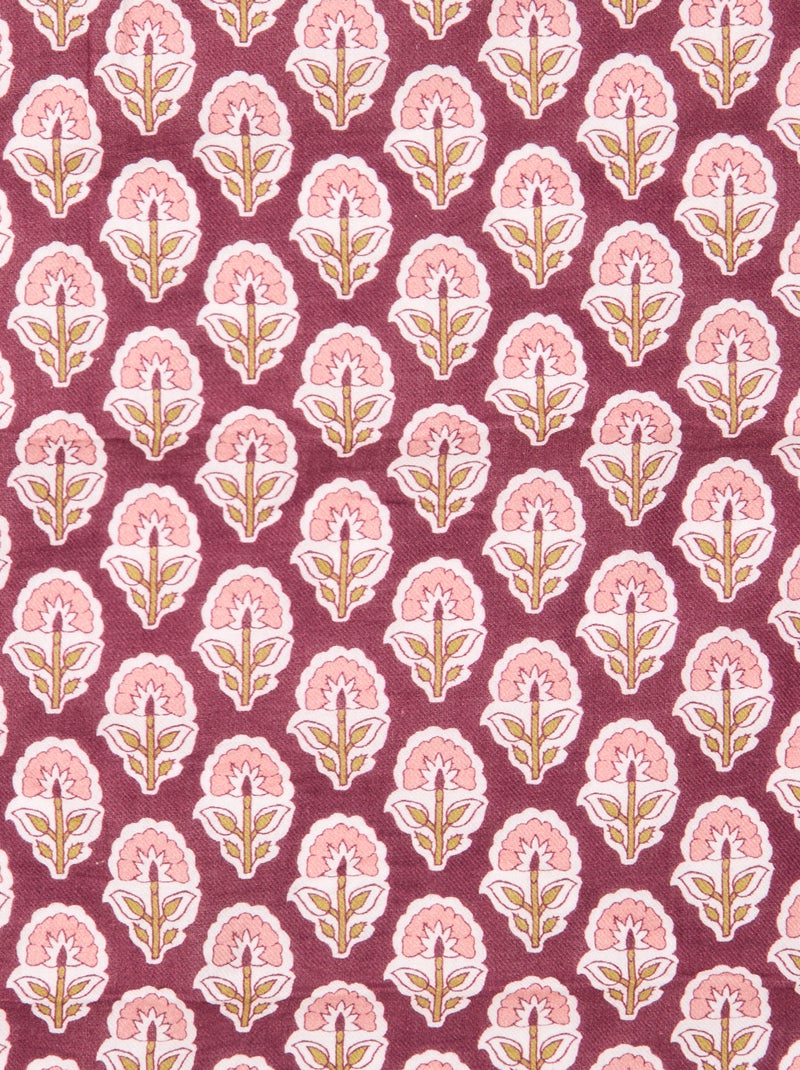 Large foulard imprimé Bordeaux - Kiabi