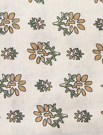 Large foulard imprimé