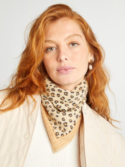 Large foulard imprimé - Kiabi