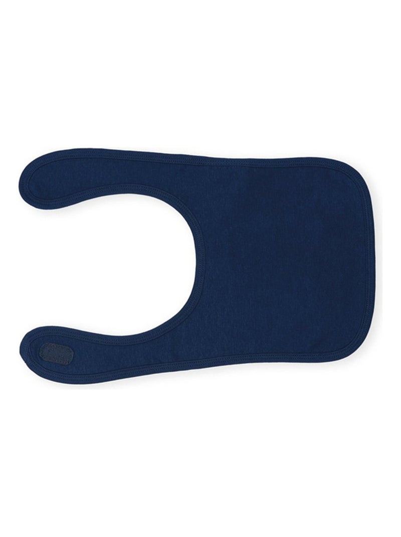 Larkwood - Bavoir motif/style uni - Bébé Bleu marine - Kiabi
