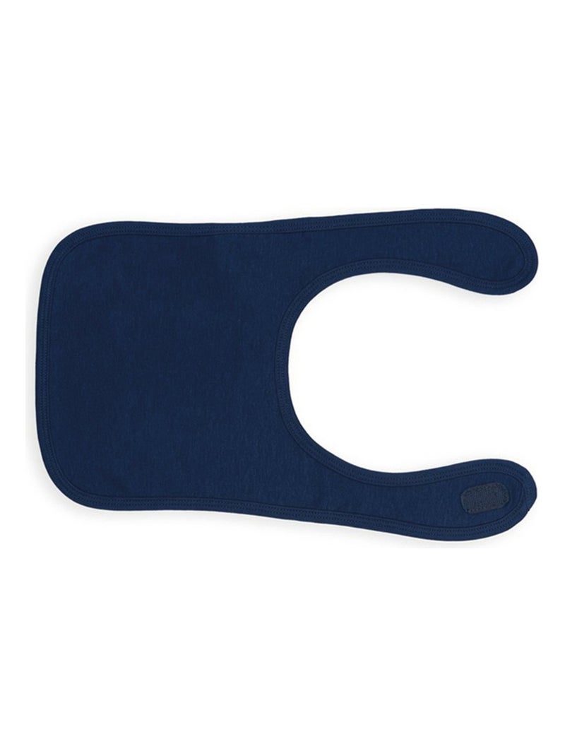 Larkwood - Bavoir motif/style uni - Bébé Bleu marine - Kiabi