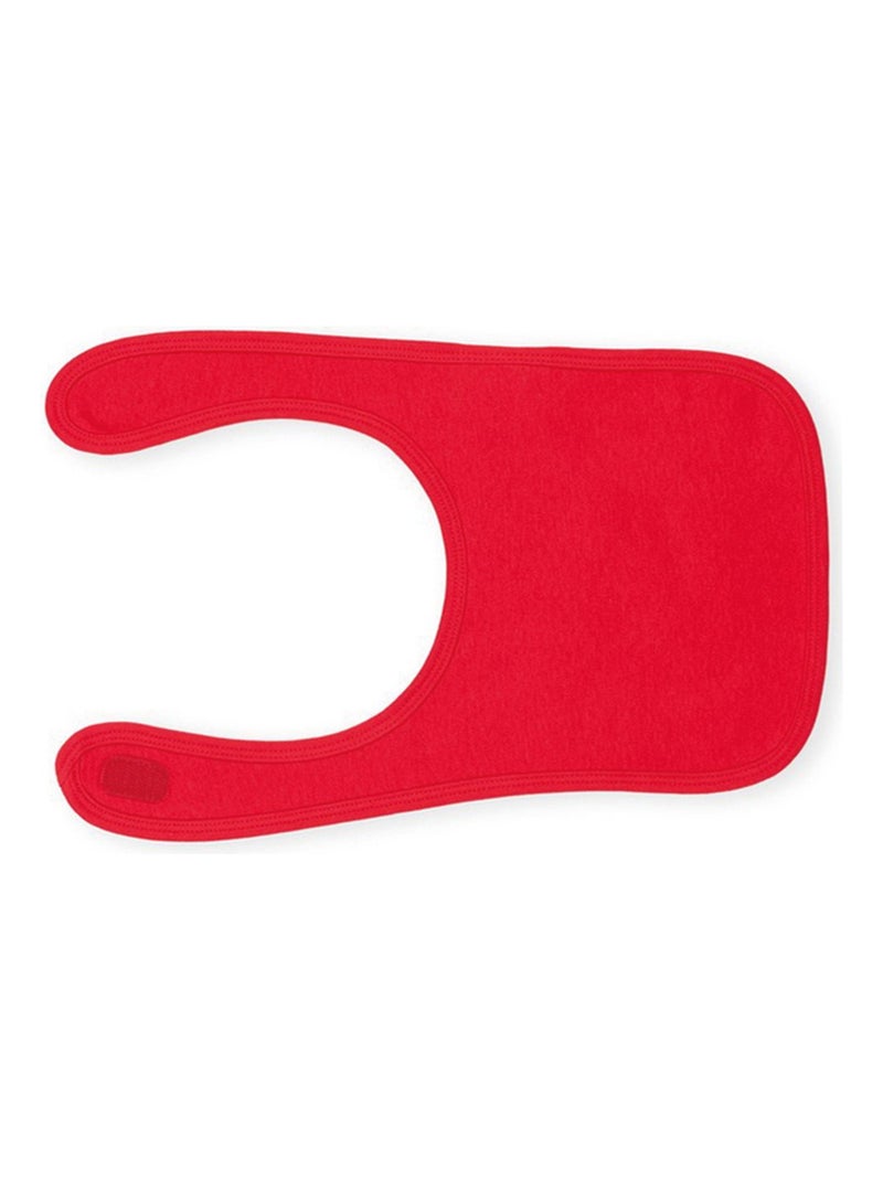 Larkwood - Bavoir motif/style uni - Bébé Rouge - Kiabi